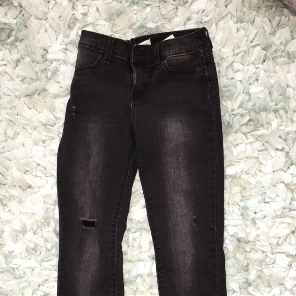Black Faded Old Navy Skinny Jeans